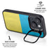 Ukraine Flag Distressed iPhone 15 Kickstand Case
